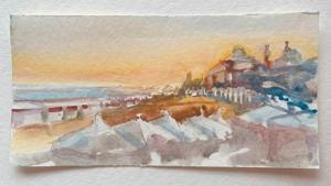 Malreise Venedig | Acryl, Aquarell