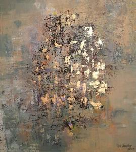 Strukturen und Pigmente - Einfach mal dick auftragen | Acryl, Mischtechnik / Mixed Media